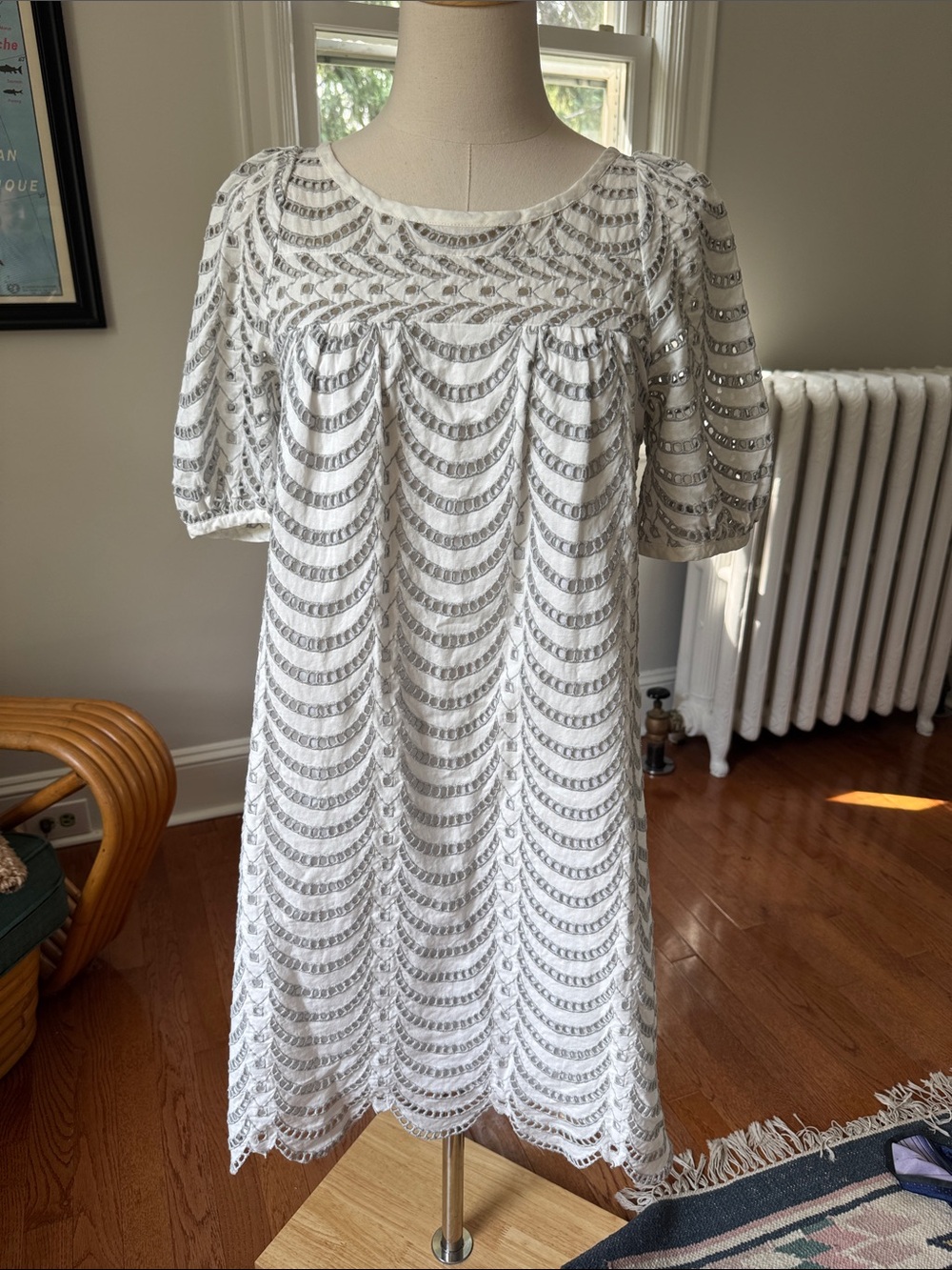 Marc By Marc Jacobs cotton eyelet dress
